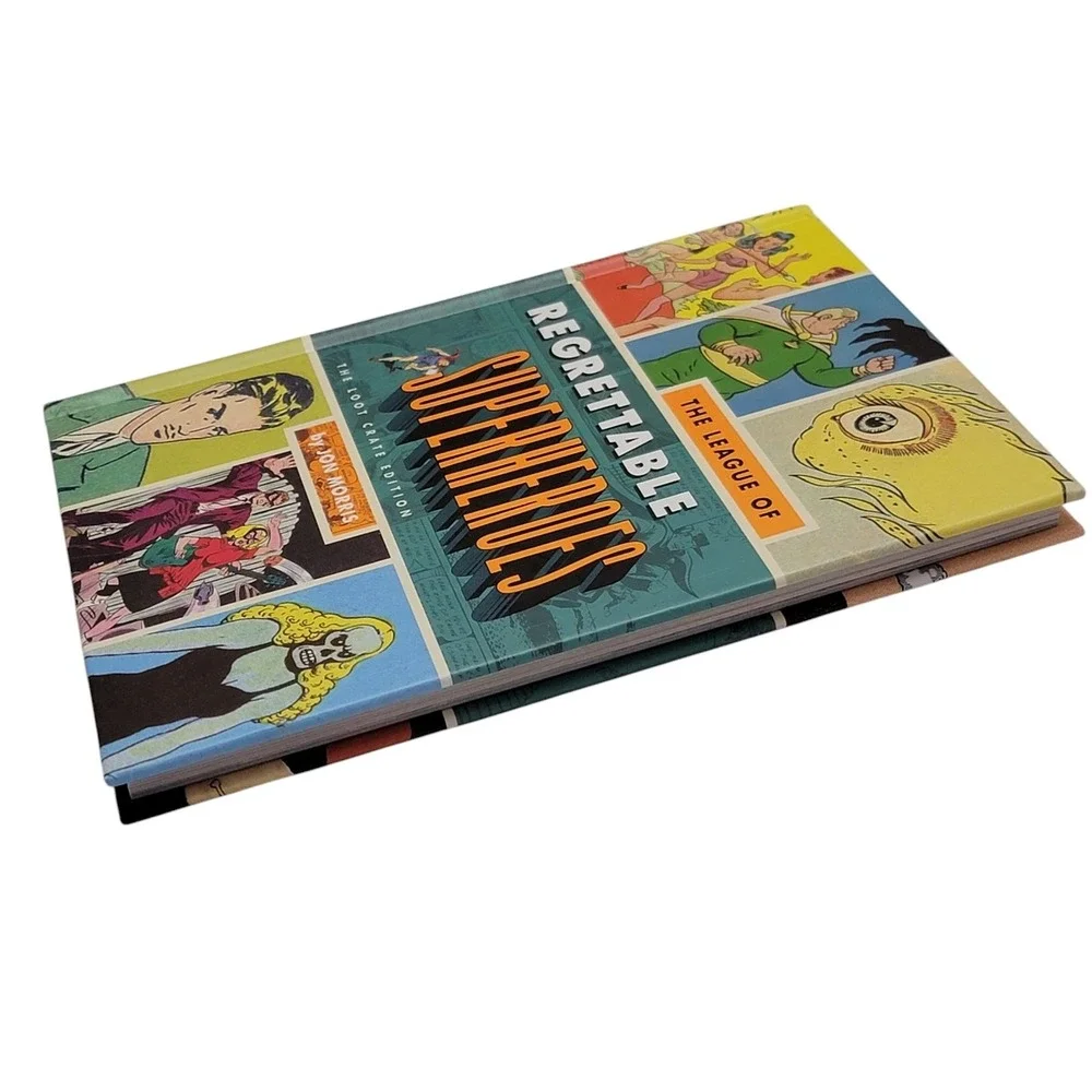 The League of Regrettable Superheroes Hardcover Book Jon Morris Comic History